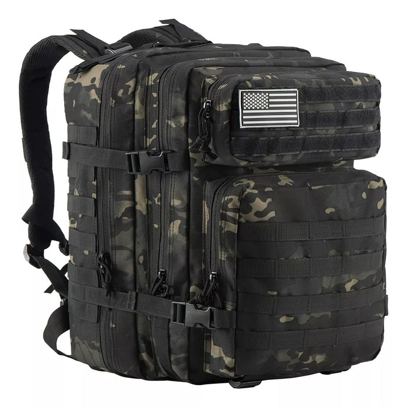 OFERTA🔥 MOCHILA TÁCTICA MILITAR UNISEX ASSAULT 45L MALETA MORRAL BOLSO GRAN CAPACIDAD