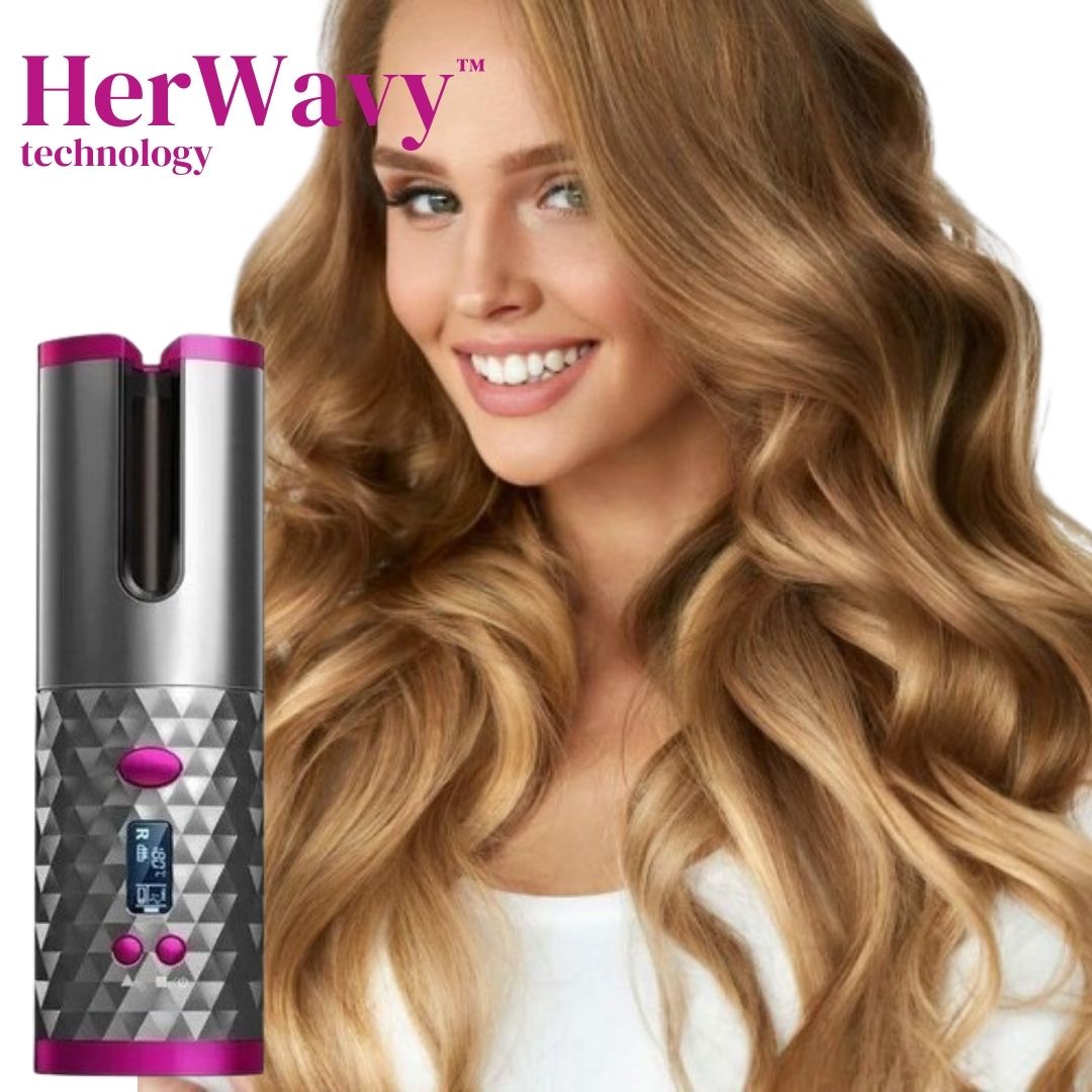 HERWAVY™ Rizador Automático Recargable Profesional